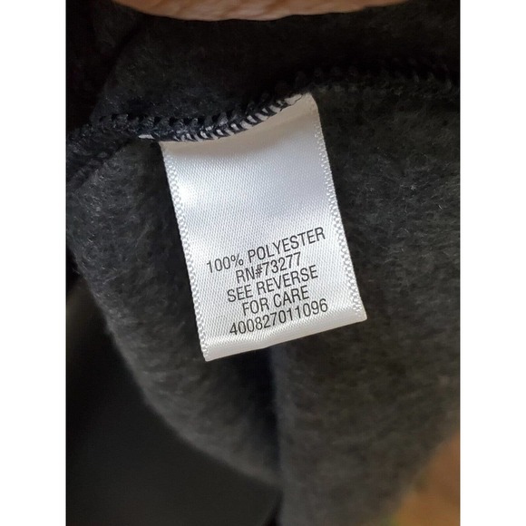 Croft & Barrow Men's Gray Polyester Long Sleeve Extra Soft Fleece Jacket Size L - Picture 9 of 11